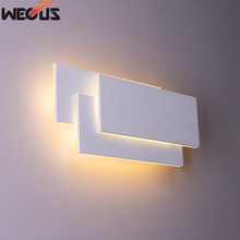 18W LED Wall Sconces Lighting Interior Wall Lamp Contemporary Mounted Lamp With Aluminum Shell for Indoor Bedroom Hotel Light 2024 - buy cheap