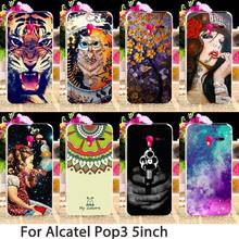 TAOYUNXI Phone Cases For Alcatel OneTouch Pop 3 5015D 5.0 inch 3G Version 5015 5016A 5016J Case Hard Back Cover Skin Bag 2024 - buy cheap