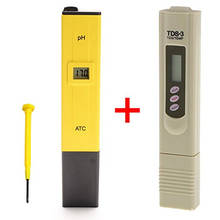 Digital PH Meter + Automatic TDS Tester Water Analysis Monitor Waterproof uality Acidity Meter for Aquarium Pool 2024 - buy cheap