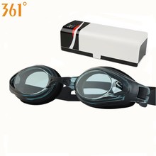 Профессиональные очки для плавания, мужские и женские диоптрийные плавательные очки для близорукости, плавательные очки для взрослых, антизапотевающие 361 2024 - купить недорого