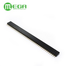 80pcs 1x40 Pin 2.54mm Single Row Female Pin Header Connector  2024 - buy cheap