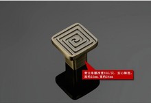 Maçaneta de grão clássica chinesa, maçaneta de luz de porta chinesa com padrão em forma de maçaneta de armário, gaveta, puxar 2024 - compre barato