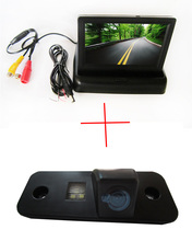 Color CCD Car Rear View Camera for Hyundai Santa Fe santafe | Azera,with 4.3 Inch foldable LCD TFT Monitor 2024 - buy cheap