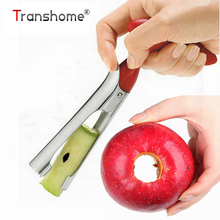 Transhome Removedor de Aço Inoxidável Da Apple Corer Fácil Torção Núcleo Semente Remover Fruit Corer Cortador de Cozinha Gadgets E Acessórios 2024 - compre barato