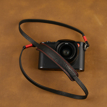 [AYdgcam] Universal Genuine Leather Camera Strap Handmade Shoulder Sling Belt For Canon Nikon Sony FUJI Fujifilm Leica Pentax 2024 - buy cheap