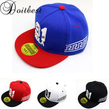 Doitbest-Gorra de béisbol para niños de 2 a 8 años, sombrero de Sol para niños, snapback, de verano, Primavera, Hip Hop, 91 2024 - compra barato