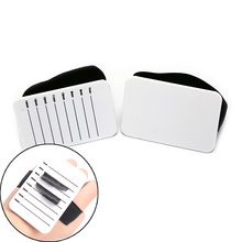 Lash Eyelash Extensions Tools Acrylic lash lash pallet Eyelash Extensions Lash Tile Palette Adhesive Glue Ceramic Holder 1 Set 2024 - buy cheap