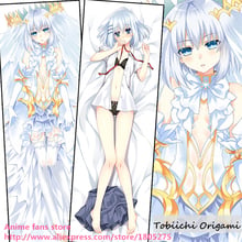 Cute Japanese Anime Pillowcase DATE A LIVE Tobiichi Origami Kawaii Pillow Case   decorative Hugging Body 2024 - buy cheap