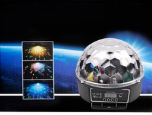 6 LED 18W Remote Control Crystal Magic Ball Led Stage Lamp Disco Laser Light Party Lights Sound Control Christmas Light KTV 2024 - buy cheap
