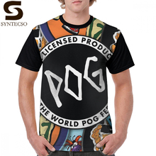 Pogs t camisa pogs camiseta bonito poliéster gráfico t camisa gráfica praia dos homens grande manga curta tshirt 2024 - compre barato