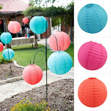 1Pcs Round Chinese Paper Lantern Wedding Birthday Party Decor Gift Craft DIY Lampion Hanging Lantern Ball Party Supplies 2024 - buy cheap