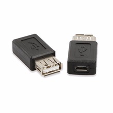 Переходник-конвертер USB 2,0 A мама-USB Micro мама 2024 - купить недорого