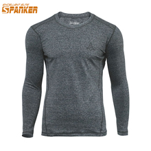 Camiseta táctica de manga larga para hombre, prenda deportiva de sección gruesa de secado rápido, excelente ELITE, para Otoño e Invierno 2024 - compra barato