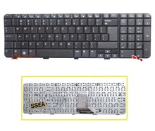 Ssea-teclado para computador laptop, inglês, compatível com hp compaq cario q71, pavilion g71, cor preta 2024 - compre barato
