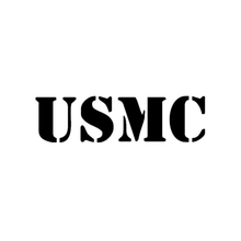 USMC Car Stickers Car-styling word  car-covers car-detector Reflective Tape 2024 - buy cheap