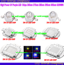 High Power Light UV Purple 3W 10W 50W 100W 365NM 370NM 380NM 395NM 400NM 410NM 420NM UV Ultra Violet High power LED for Aquarium 2024 - buy cheap