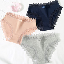 Panties for women cotton underwear lace sexy lingerie female briefs ladies casual underpants gril intimate panty plus size 2019 2024 - buy cheap