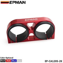 EPMAN-Soporte de bomba de combustible con filtro Dual, abrazadera/montaje para bomba de combustible 044, de aluminio, 60MM, para BMW 520i EP-CA120S-2K 2024 - compra barato