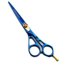 6 Inch Professional Hairdressing Scissors Set Hair Cutting Scissors Salon Barber Shears Blue Style High Quality 2024 - buy cheap