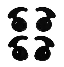 2 Pair Black Silicone Replacement Ear buds Tips for Samsung Galaxy S7edge S7 S6 S6edge Level U EO-BG920 Bluetooth Earphone 2024 - buy cheap