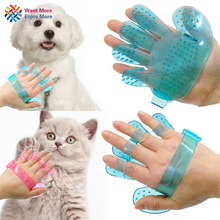 Pet Palm Type 5-finger Brush Silicone Cat Dog Puppy Grooming Bath Shower Massage Glove Comb Wash Head Cleaning Supplies Cleaner 2024 - buy cheap