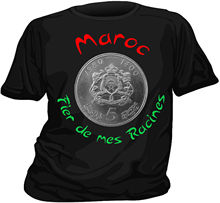 2019 Fashion Solid Color Men Tshirt Tee-shirt MAROC MOROCCO MAROCAIN Proud of My Roots Casual Tee 2024 - buy cheap