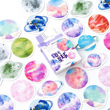 45 Pcs/pack Fun Planet Decorative Stickers Scrapbooking Stick Label Diary Stationery Album Bullet Journal Stickers 2024 - buy cheap