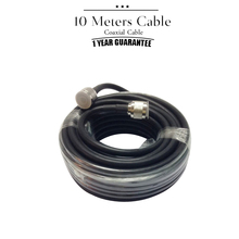 Cable Coaxial N a N macho de 10 metros para amplificador de antena, repetidor de señal de teléfono móvil, 2G, 3G, 4G, Color negro, 5D, #38 2024 - compra barato