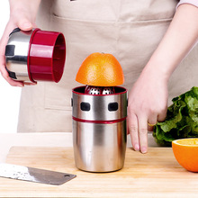 Household manual juicer Manual Lid Rotation Citrus mini juicer squeezed orange juice squeezed lemon  Mini Fruit Juice Cup 2024 - buy cheap