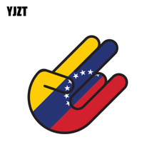 YJZT 13CM*8.5CM Venezuela Shocker Flag Car Sticker Accessories Creative Decal 6-1016 2024 - buy cheap