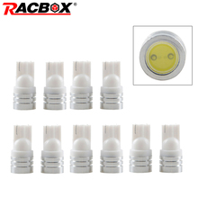 RACBOX 10Pcs T10 W5W LED Car Bulb 194 168 COB Light Bulb Lamp For Car Tail Light Side Parking Dome Door Map Lighting Car Styling 2024 - buy cheap