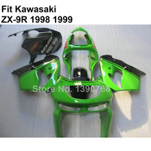 motobike parts for Kawasaki zx9r  lime green fairing set 98 99  high grade fairings 1998 1999 Ninja ZX-9R AO12 2024 - buy cheap