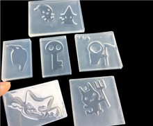 Halloween Theme Ghost Skull Bats Silicone Mould DIY Resin Decorative Craft Jewelry Making Mold epoxy resin molds for jewelry 2024 - buy cheap