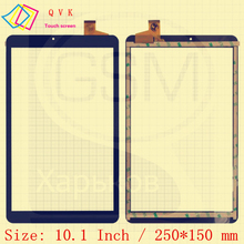 Tableta de YJ406FPC-V1 p/n de 10,1 pulgadas, panel digitalizador de cristal con pantalla táctil capacitiva, color negro, Envío Gratis 2024 - compra barato