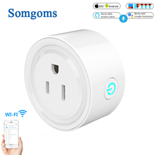 US 10A  Smart Plug Wifi Smart Socket Energy Monitor Timing Function Smart Life APP Remote Control Works With Alexa Google Home 2024 - buy cheap