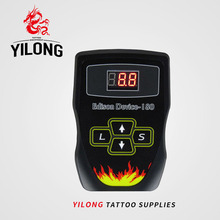 YILONG-fuente de alimentación para pistola, dispositivo de tatuaje y arte corporal, LCD Digital, color negro, venta al por mayor, nuevo, envío gratis 2024 - compra barato