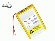 10PCS/Lot 3.7V lithium polymer battery 0476100 4076100 4200MAH mobile power Tablet PC DIY 2024 - buy cheap