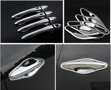 For Hyundai Elantra 2012 2013 2014 New CHROME CAR DOOR HANDLE COVER TRIM MOLDING + Car Bowl Trim with Smart Entry Buttons 2024 - buy cheap