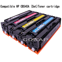 Compatible CB540A CB540 540A 540 CB541A CB542A CB543A 125A Color Toner Cartridge for HP LaserJet CP1215 CP1515n CP1518ni CM1312 2024 - buy cheap