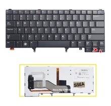 SSEA New US Keyboard For DELL Latitude E6420 E5420 E5430 E6220 E6320 E6330 E6430 laptop Keyboard With backlight 2024 - buy cheap