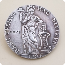 1794 Голландская республика 3 гульден имитация монеты 2024 - купить недорого