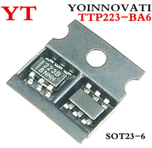 200 Uds. Nuevas llaves táctiles IC, compatibles con TTP223-BA6 TTP223 BA6 SOT23-6 2024 - compra barato