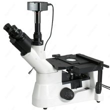 Microscópio metálico invertido 40x-1000x, equipamentos de amscópio metalúrgico invertido com polarização de infinito + 5mp 2024 - compre barato