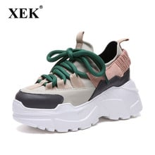 XEK-zapatos informales con plataforma para mujer, zapatillas cómodas para primavera y otoño, ZLL330, 2018 2024 - compra barato