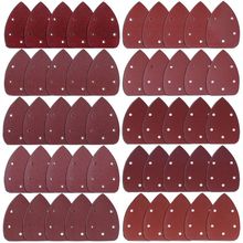 50 Pieces Mouse Detail Sander Sandpaper Sanding Paper Hook and Loop Assorted 40/ 60/ 80/ 100/ 120/ 180/ 240/ 320/ 400/ 800 Grit 2024 - buy cheap