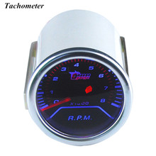 EE support 2" 52mm Automobile Clock White Shell Smoke Tint Len Indicator Tacho Gauge Kit Tachometer 2024 - buy cheap