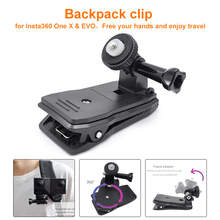 Backpack Mount For Insta360 ONE X & EVO Action Camera Expand Accessories Backpack Clip Kit For Insta360 One X & EVO 2024 - compre barato