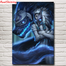 5D Diy Diamond Painting full Square Cross Stitch Diamond Embroidery League Of Legends LOL picture for room Decor H1357 2024 - buy cheap