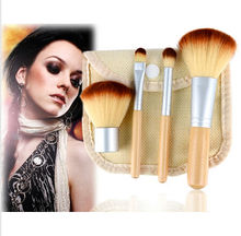 Free Gifts 2017 Cosmetic Goat Hair Make UP Blush Brushes Tools Set Blending Eyeshadow Brush Kabuki Concealer Powder Brush Makeup 2024 - buy cheap