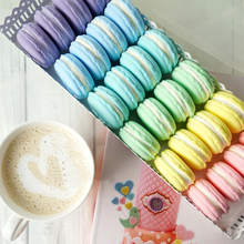 Simulation Fake Macaron Props Food Model Dessert Table Snack Decoration Artificial Cake Home Decor Wedding Party Photography 2024 - купить недорого